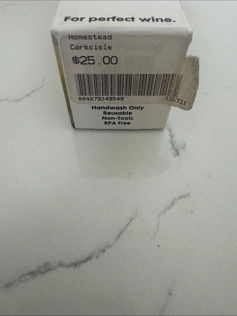 Corkcicle Yellow and Black Wine Cooler